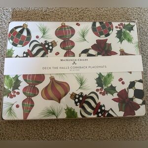 Mackenzie Childs Placemats - Set of 4